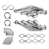 Exhaust Header For 97-14 Chevy Small Block V8 Ls1/ls2/ls3/ls6 Stainless Turbo